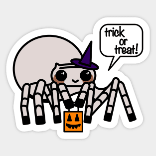 Spider Witch Sticker